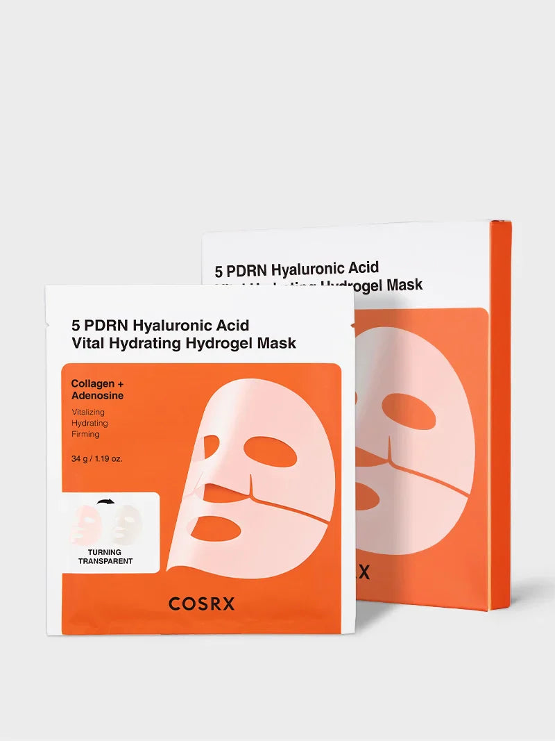 COSRX 5 PDRN Hyaluronic Acid Vital Hydrating Hydrogel Mask [PV5BW]